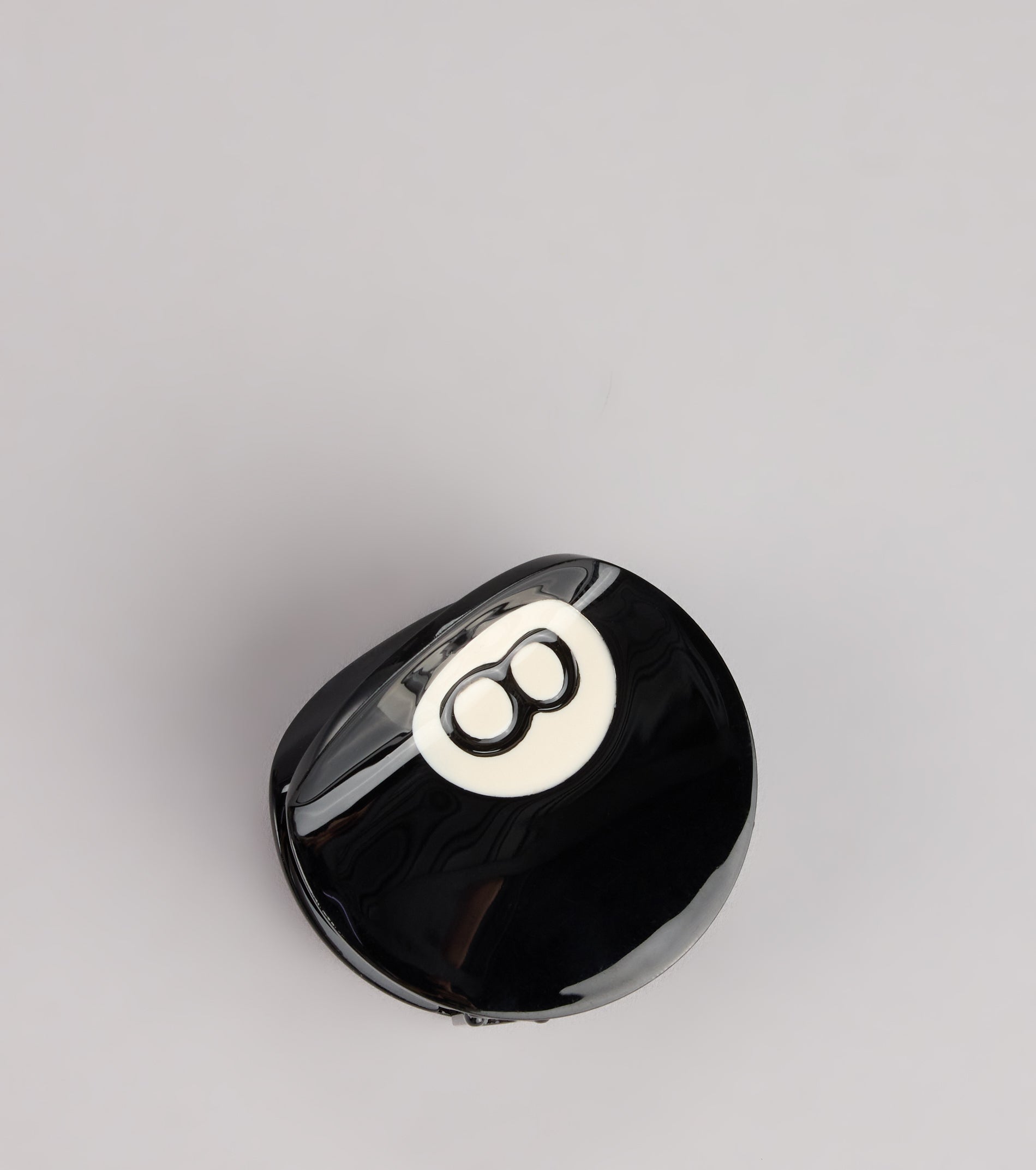 Lucky Shot 8 Ball Hair Clip