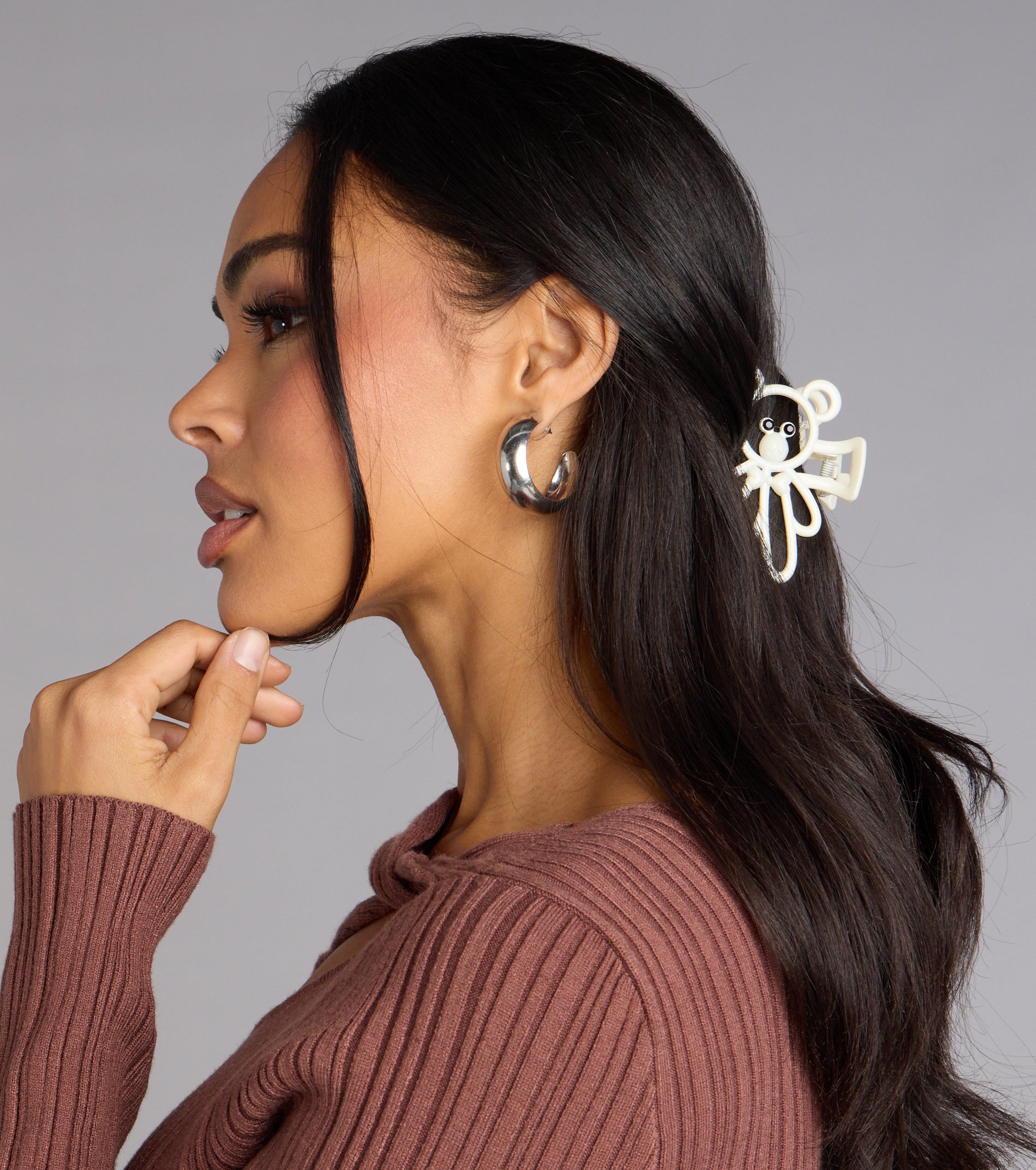 Beary Cute Hair Claw Clips
