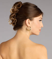 Sleek Chic Clover Claw Clip Set