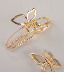 Winged Grace Butterfly Two Pack Hair Clips