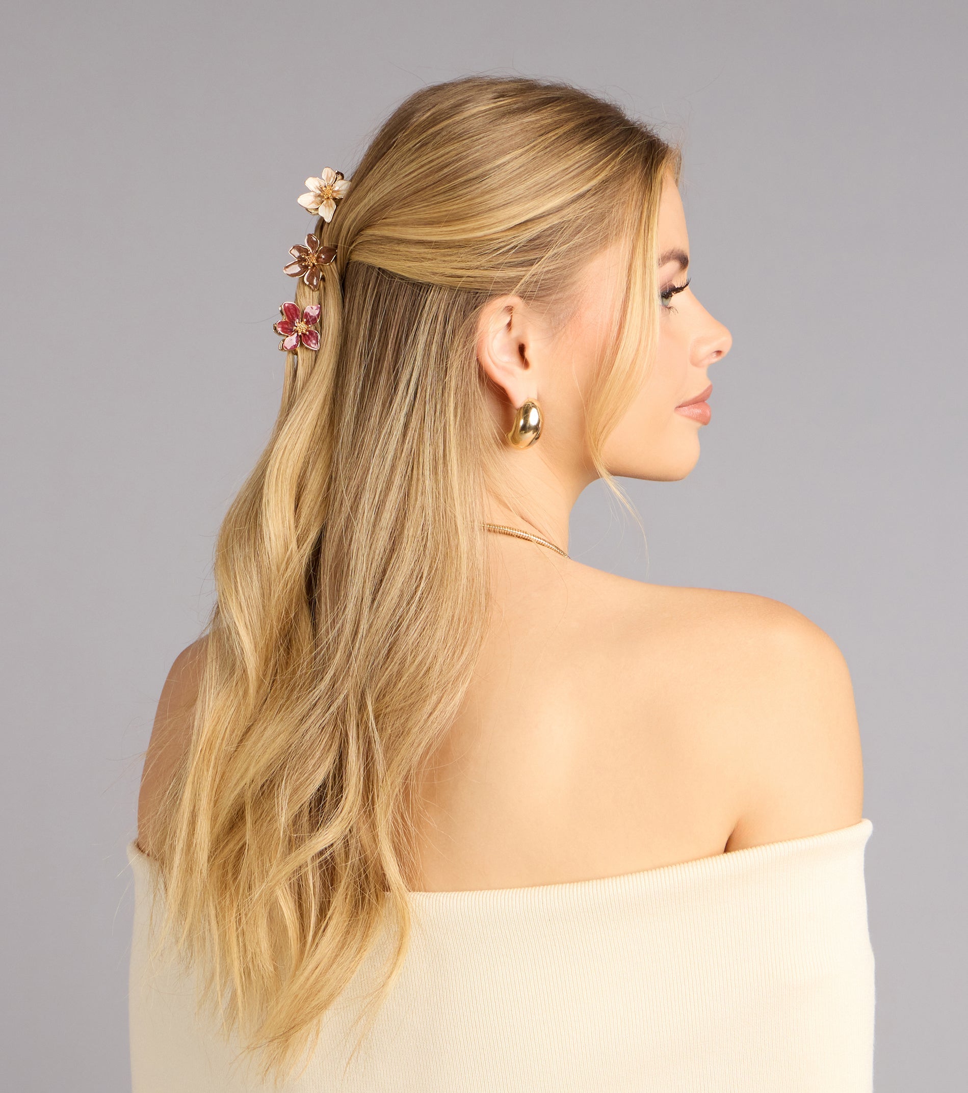 Bloom Baby Flower Claw Clip Set
