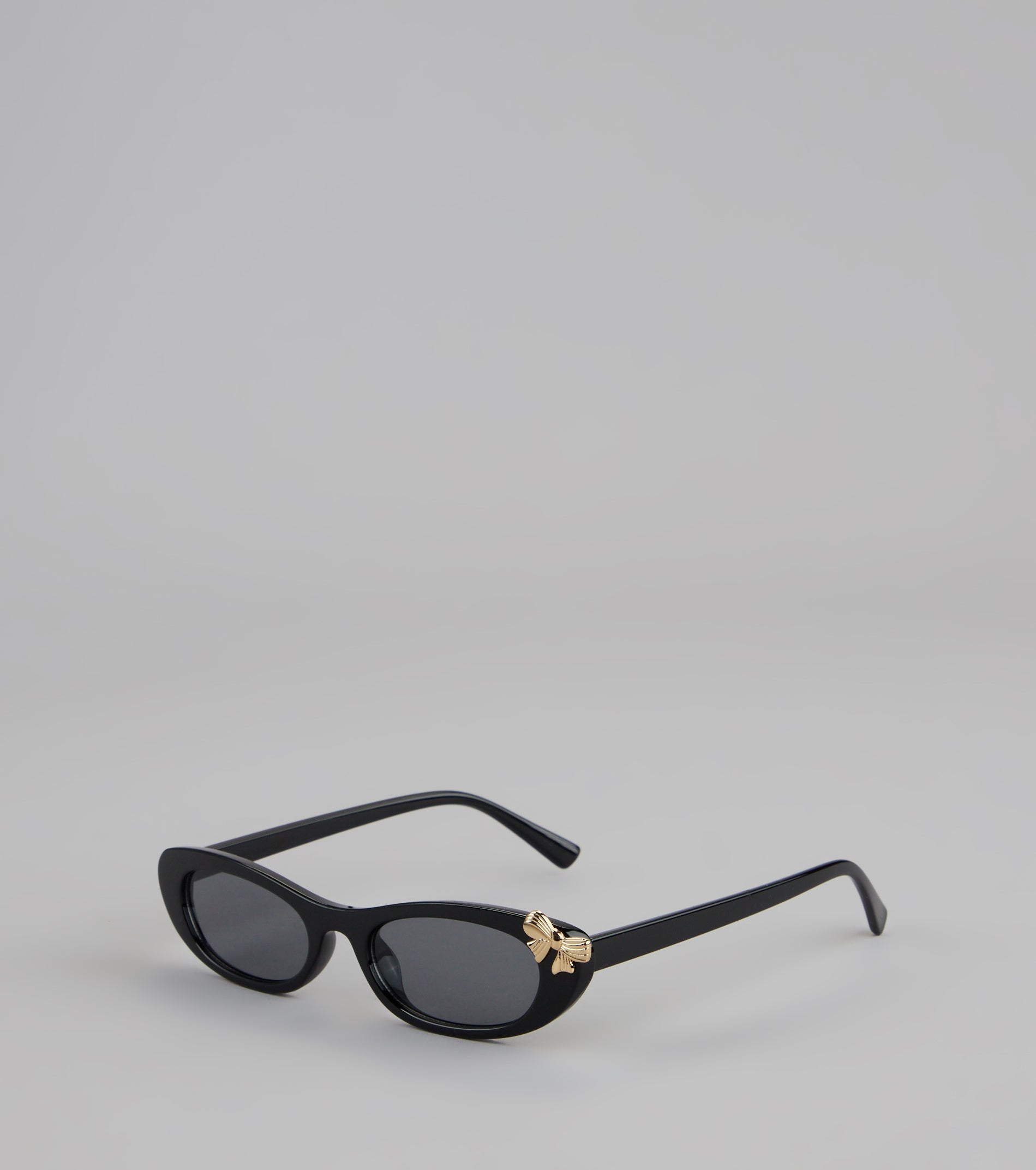 Sweet Bow Charm Cat Eye Sunglasses