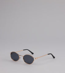 Retro Cool Metal Round Glasses