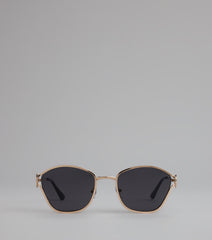 Fresh Pick Flower Detail Sunglasses