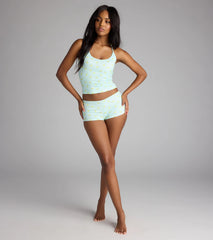 Sippin’ Pretty Margarita Print Pajama Shorts