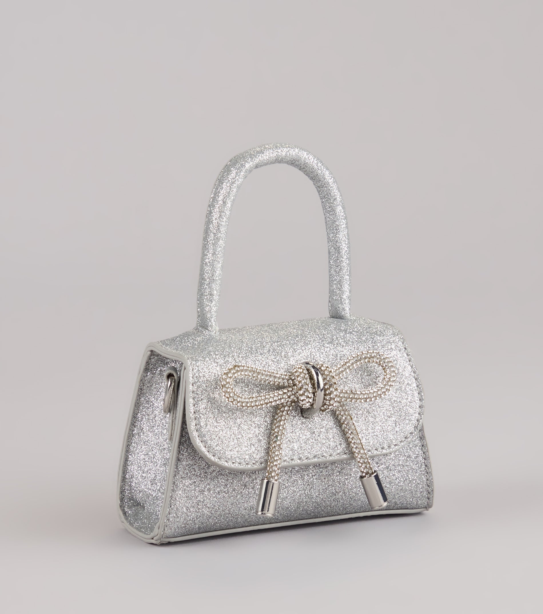 Tie It Together Glitter Mini Bag