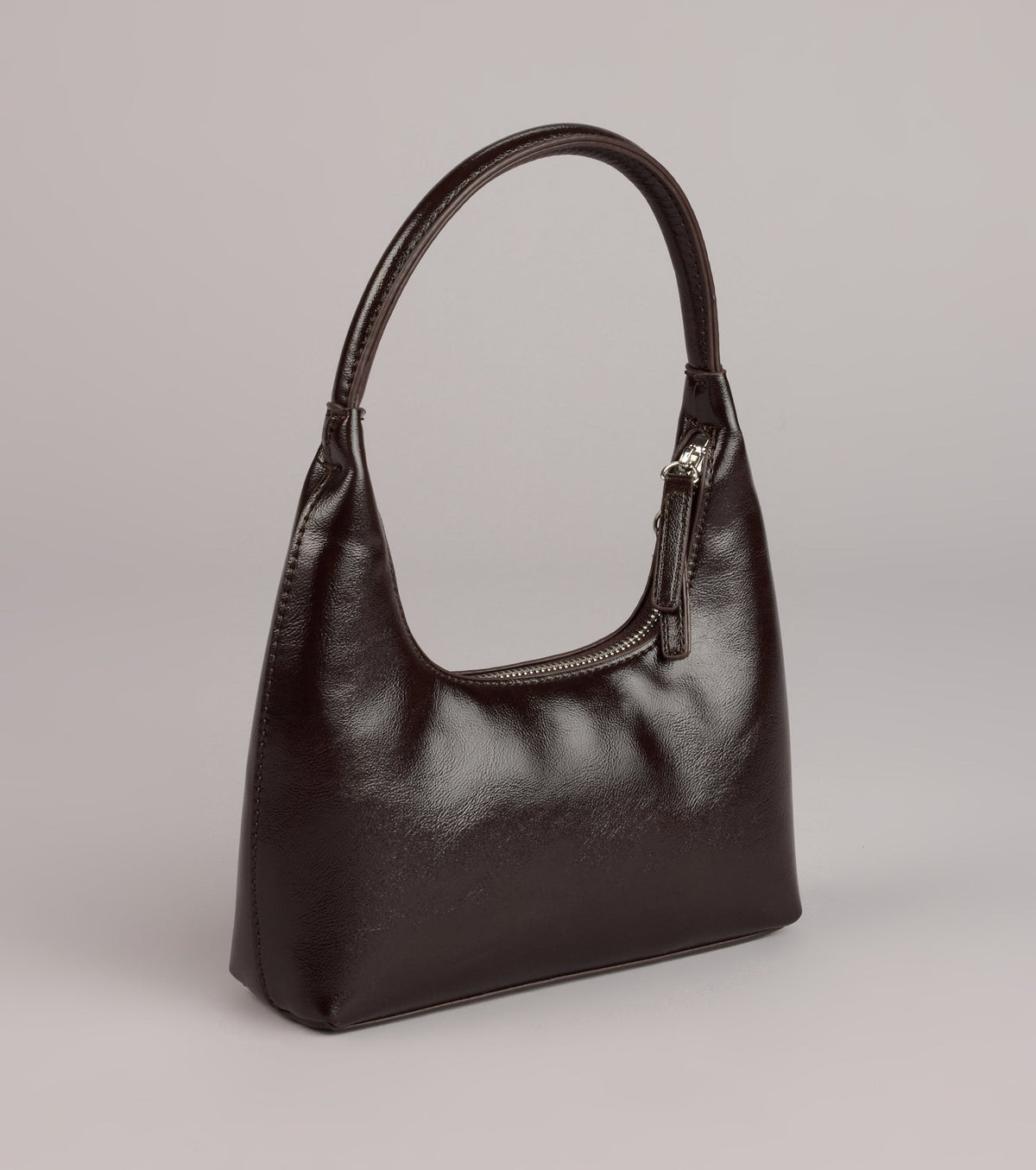 Slick Moves Faux Leather Mini Shoulder Bag