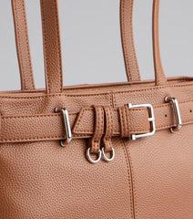 Chic Plus One Buckle Shoulder Bag
