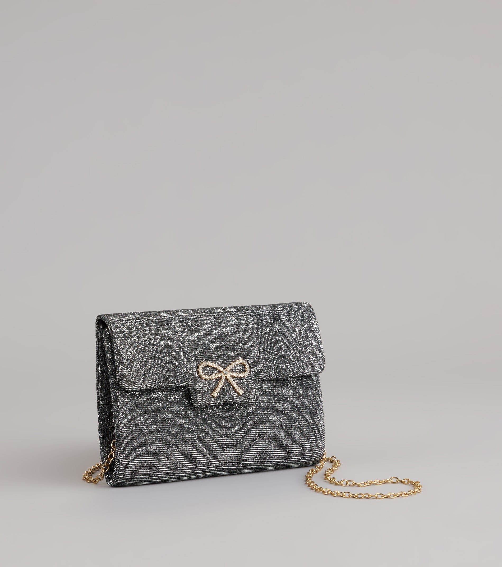 Put A Bow On It Sparkle Clutch