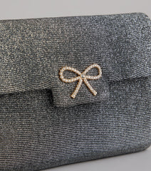 Put A Bow On It Sparkle Clutch