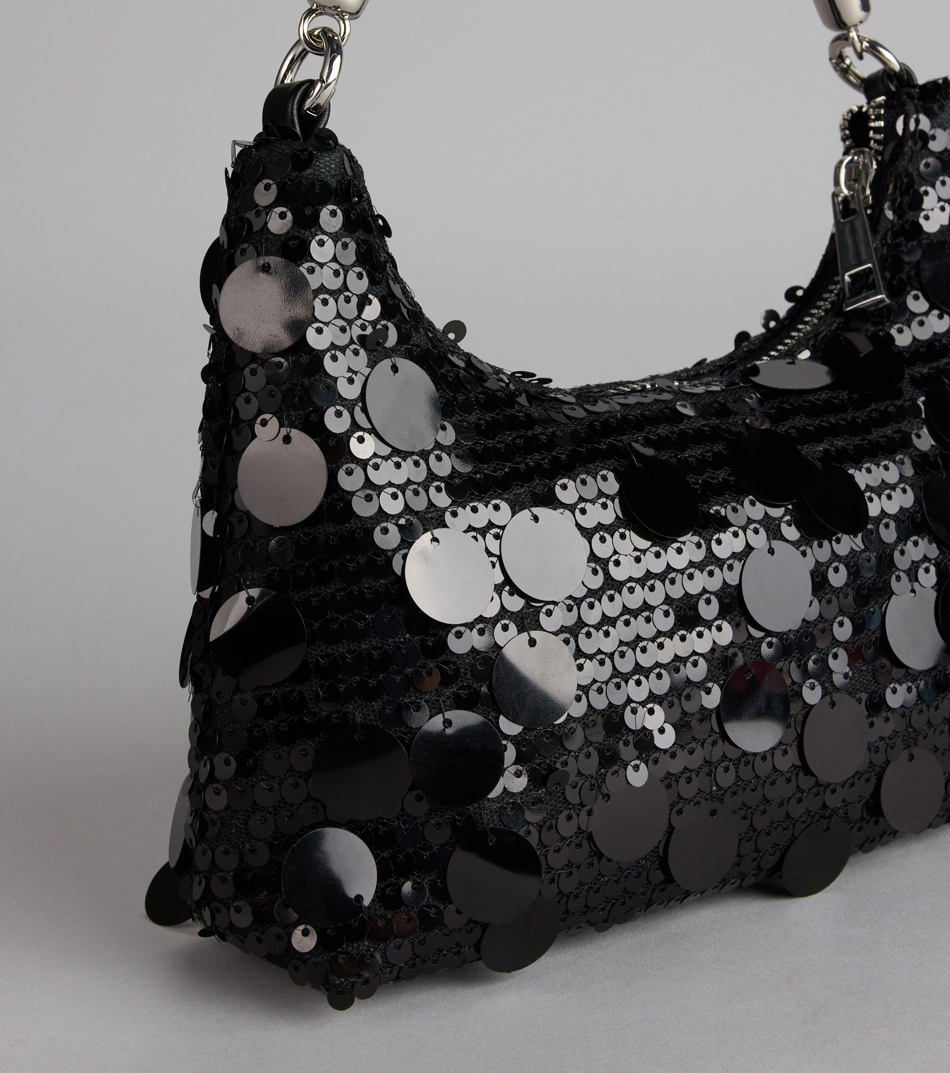 Disco Dreams Sequin Shoulder Bag