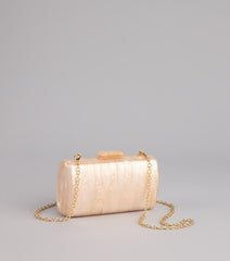 Major In Vibe Marble Clutch