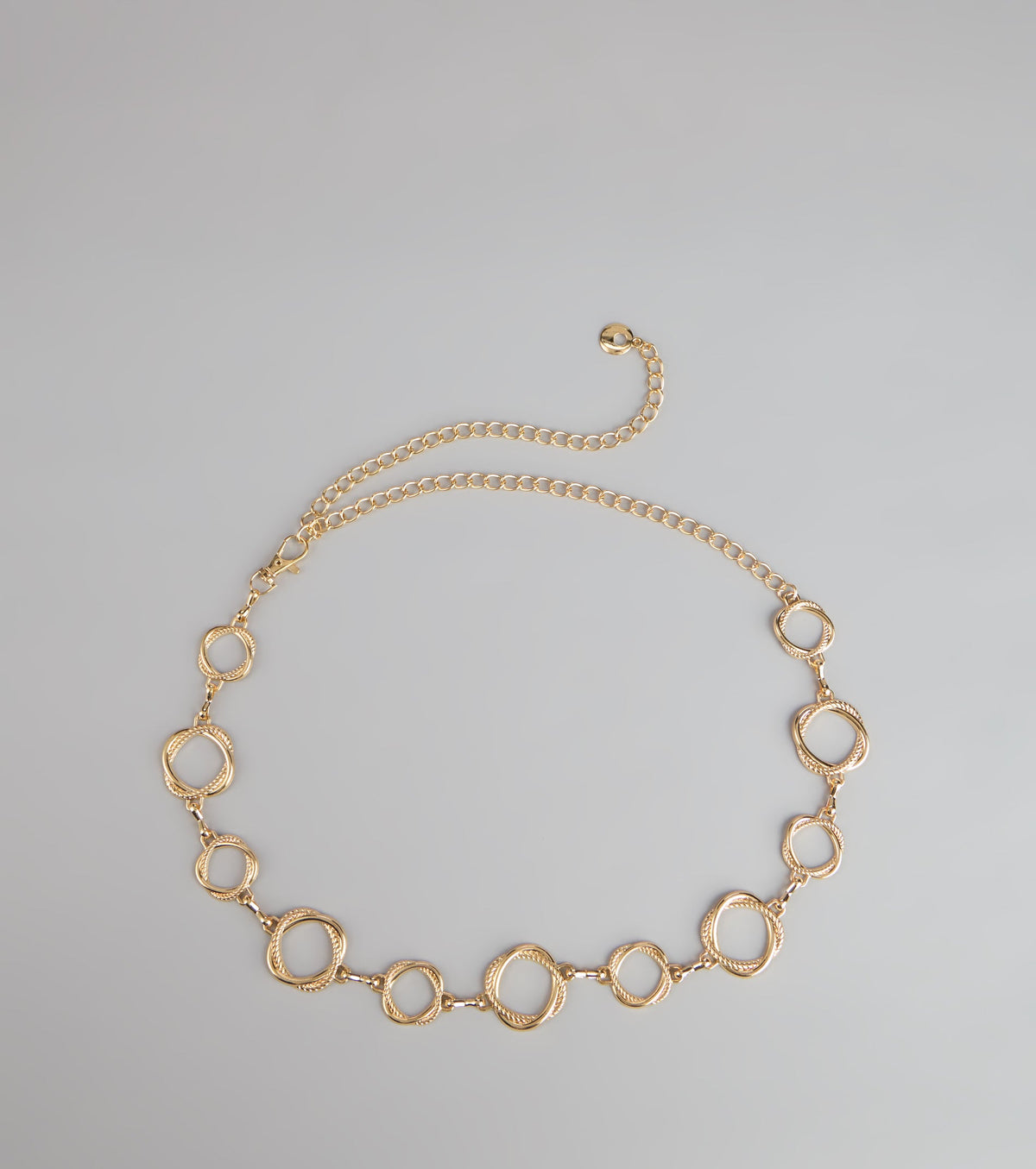 Loop It In Circle Chain Belt