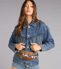 Dose Of Attitude Faux Suede Belt