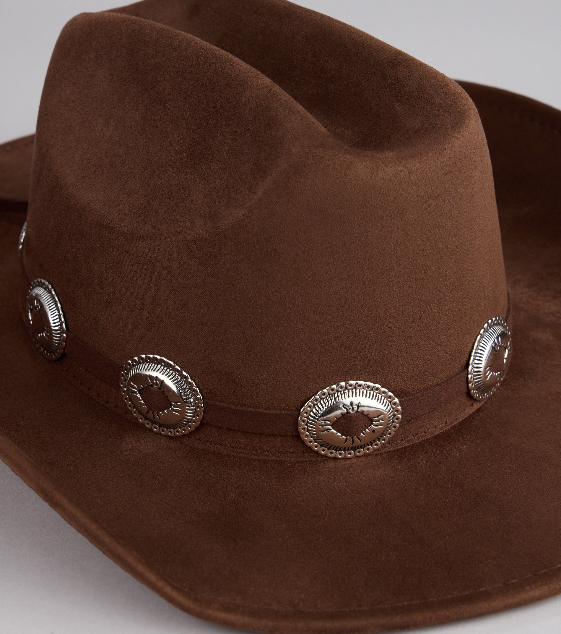 Trailblazer Faux Suede Cowboy Hat