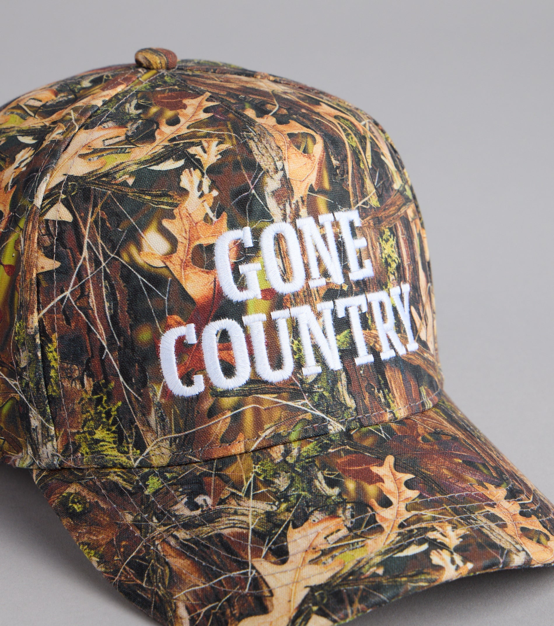 Gone Country Camo Baseball Cap