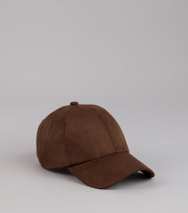 Everyday Mood Faux Suede Baseball Cap