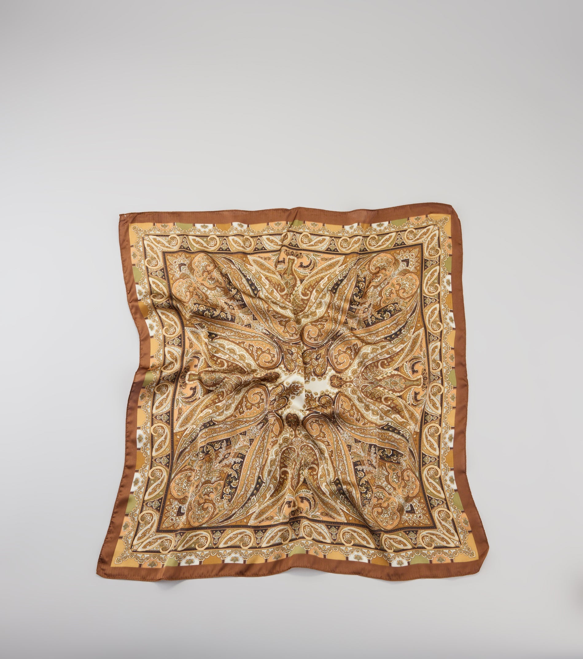 Soft Touch Satin Paisley Scarf