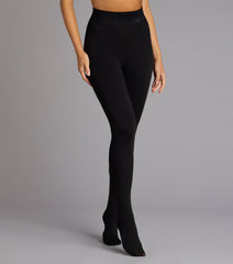 Sleek And Snug Fleece Lined Tights