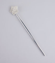 Sparkle Spells Rhinestone Star Wand