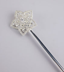 Sparkle Spells Rhinestone Star Wand