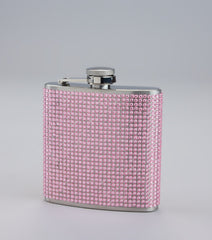 Sip in Sparkle Rhinestone Flask