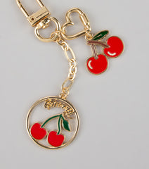 Sweet Thing Cherry Keychain