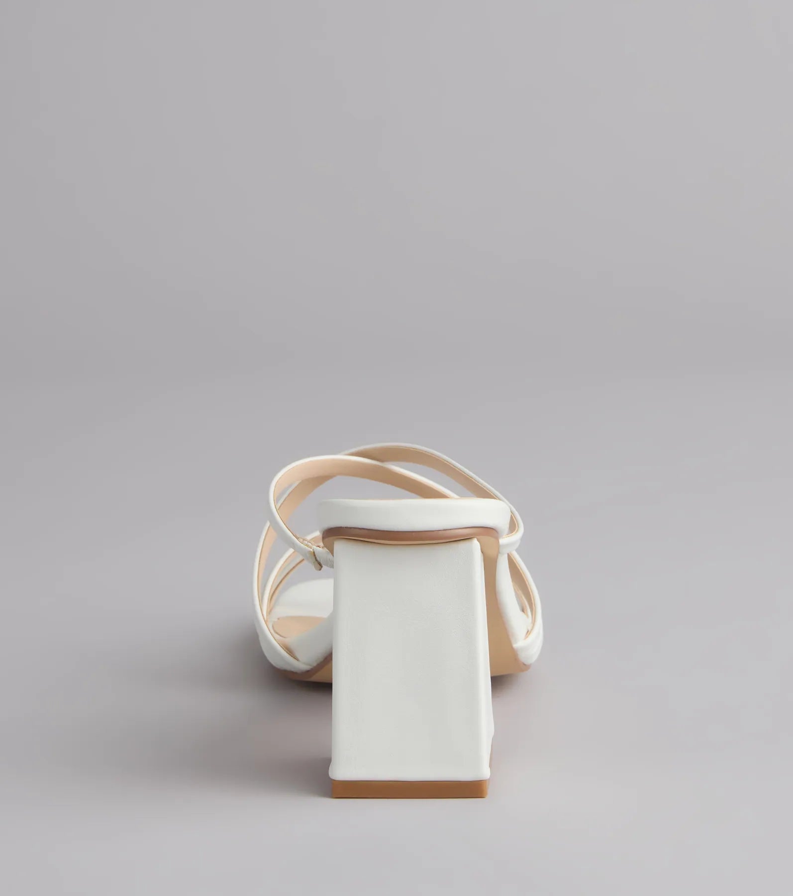 On Point Criss-Cross Strappy Mules
