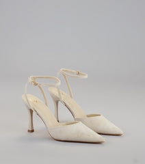 Sleek Intentions Slingback Heels