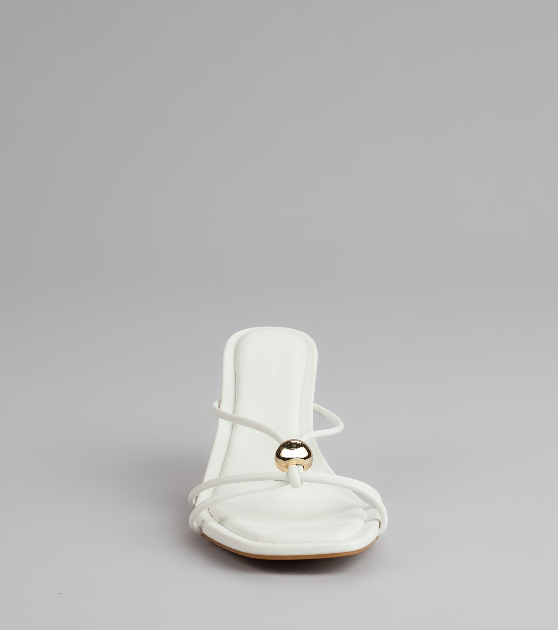 Sleek Luxe Strappy Stiletto Mules