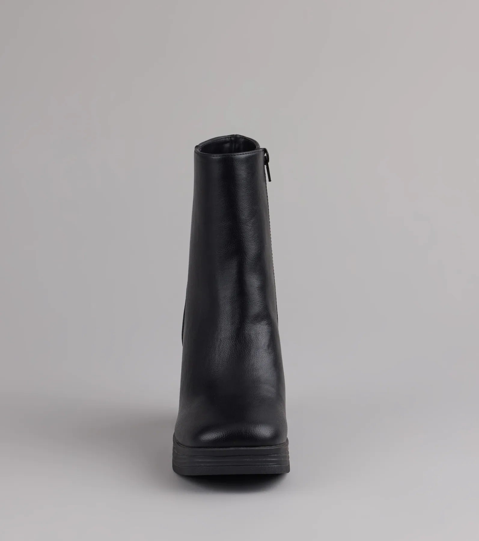 Tough Love Platform Block Heel Booties