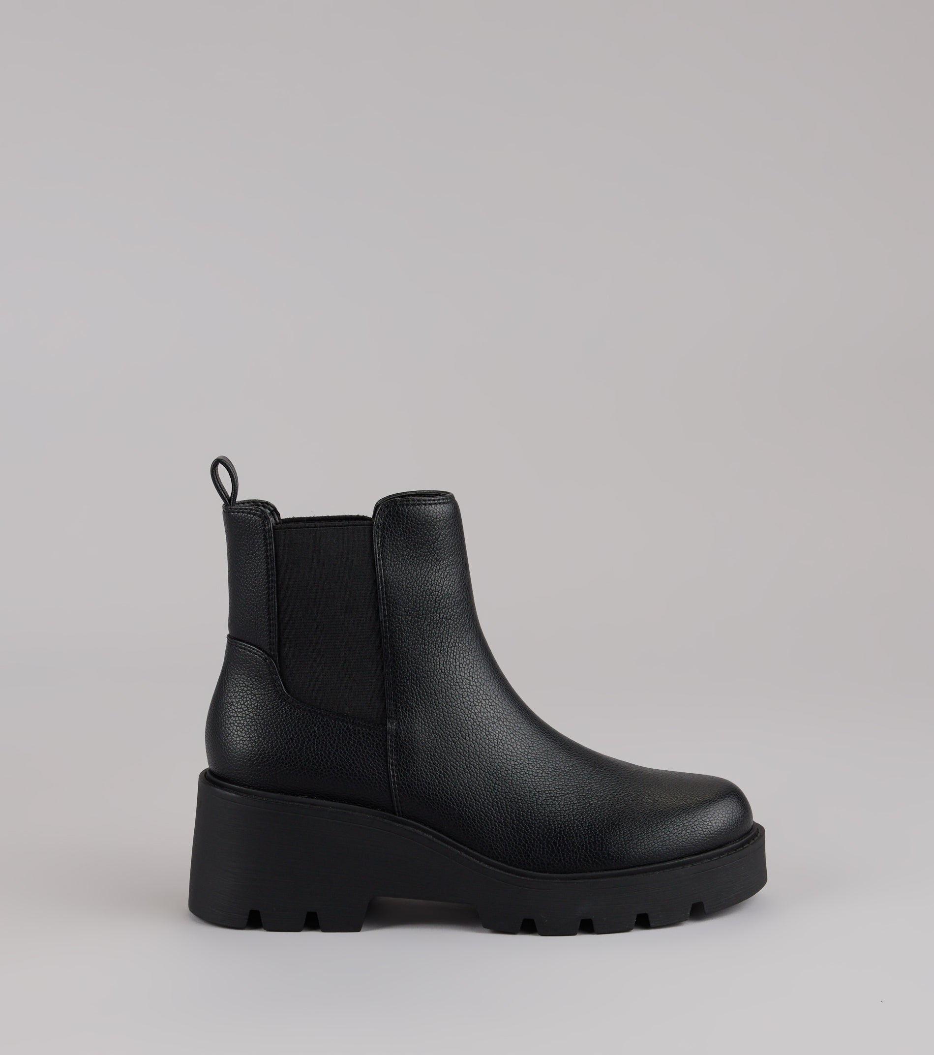 Instant Edge Platform Ankle Booties