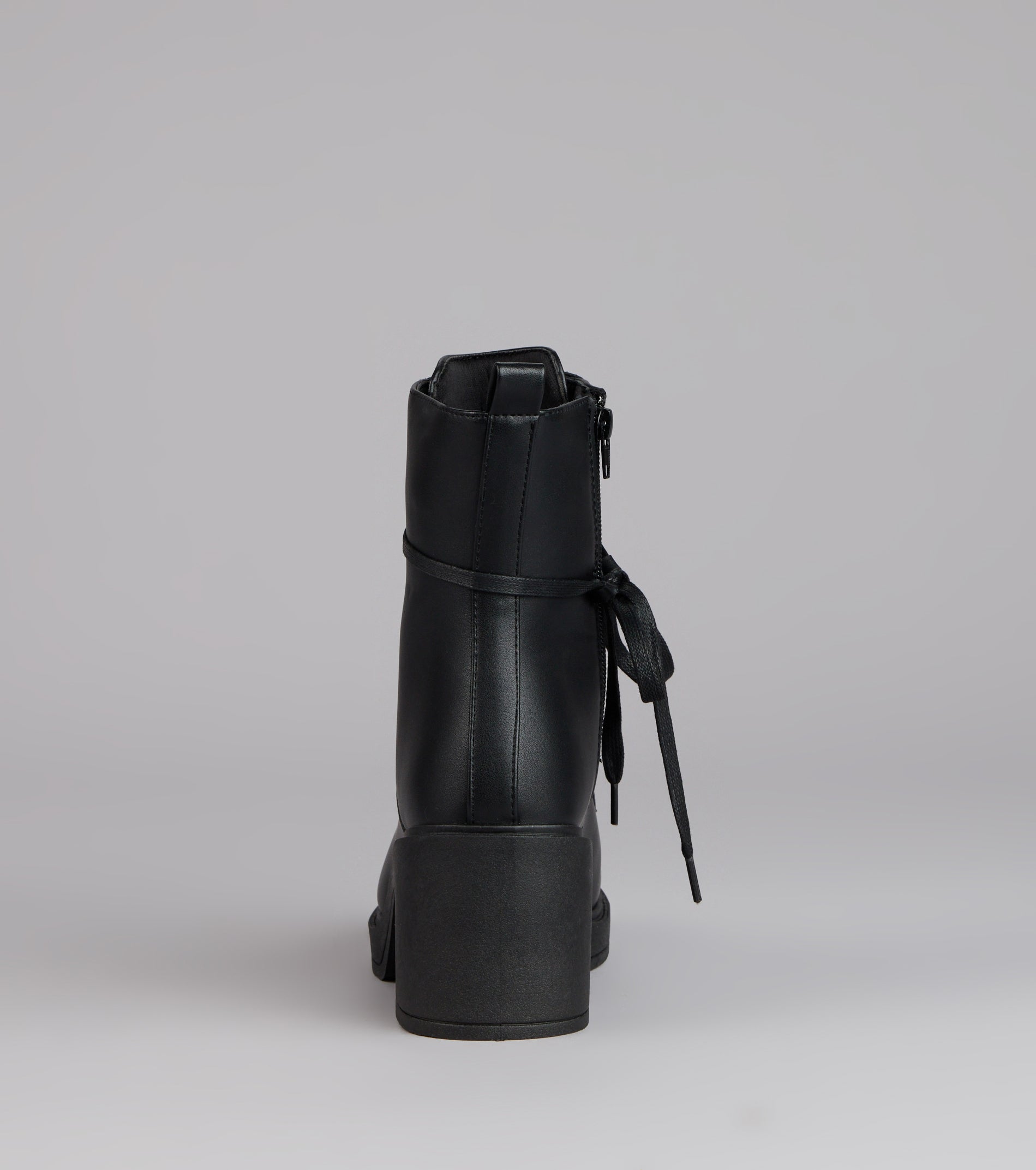 City Chill Platform Combat Boots