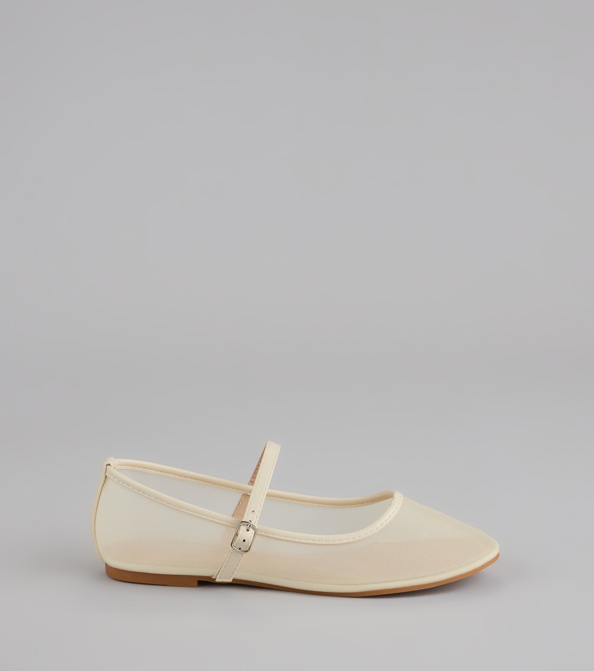 Soft Steps Sheer Mesh Ballet Flats
