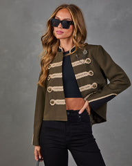 Carlton Crest Braided Military Jacket