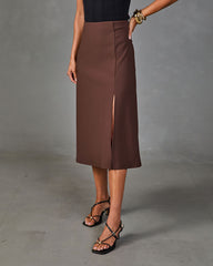 Pure Haven Midi Skirt