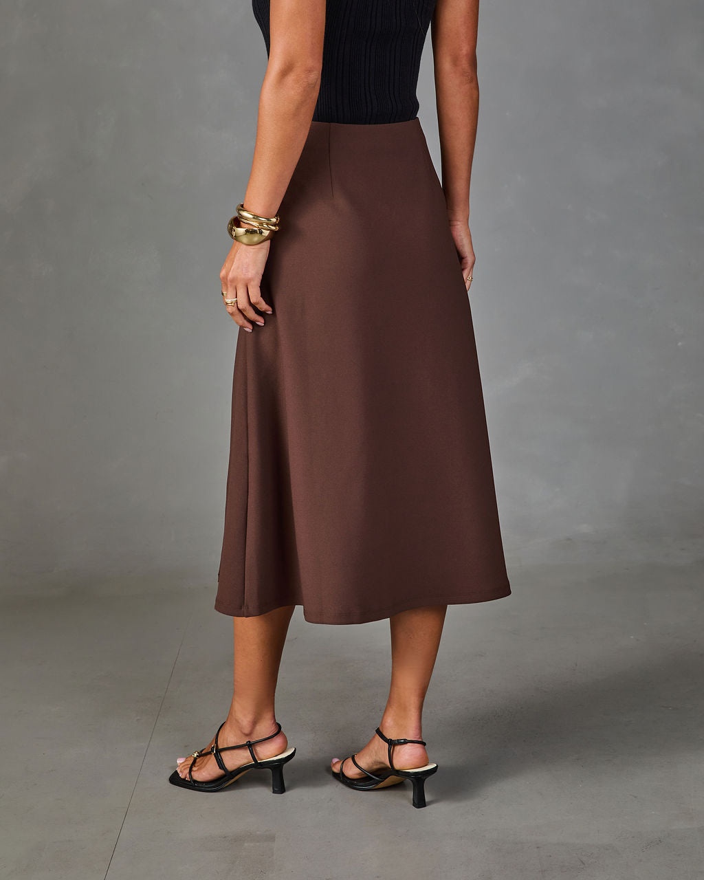 Pure Haven Midi Skirt