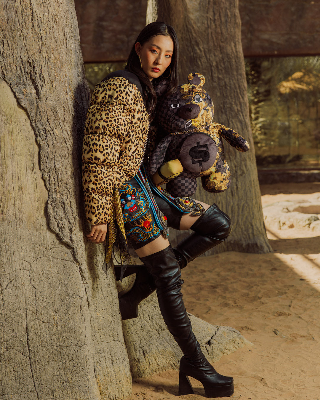 BILLIONAIRE BLOOM MONEYBEAR BACKPACK