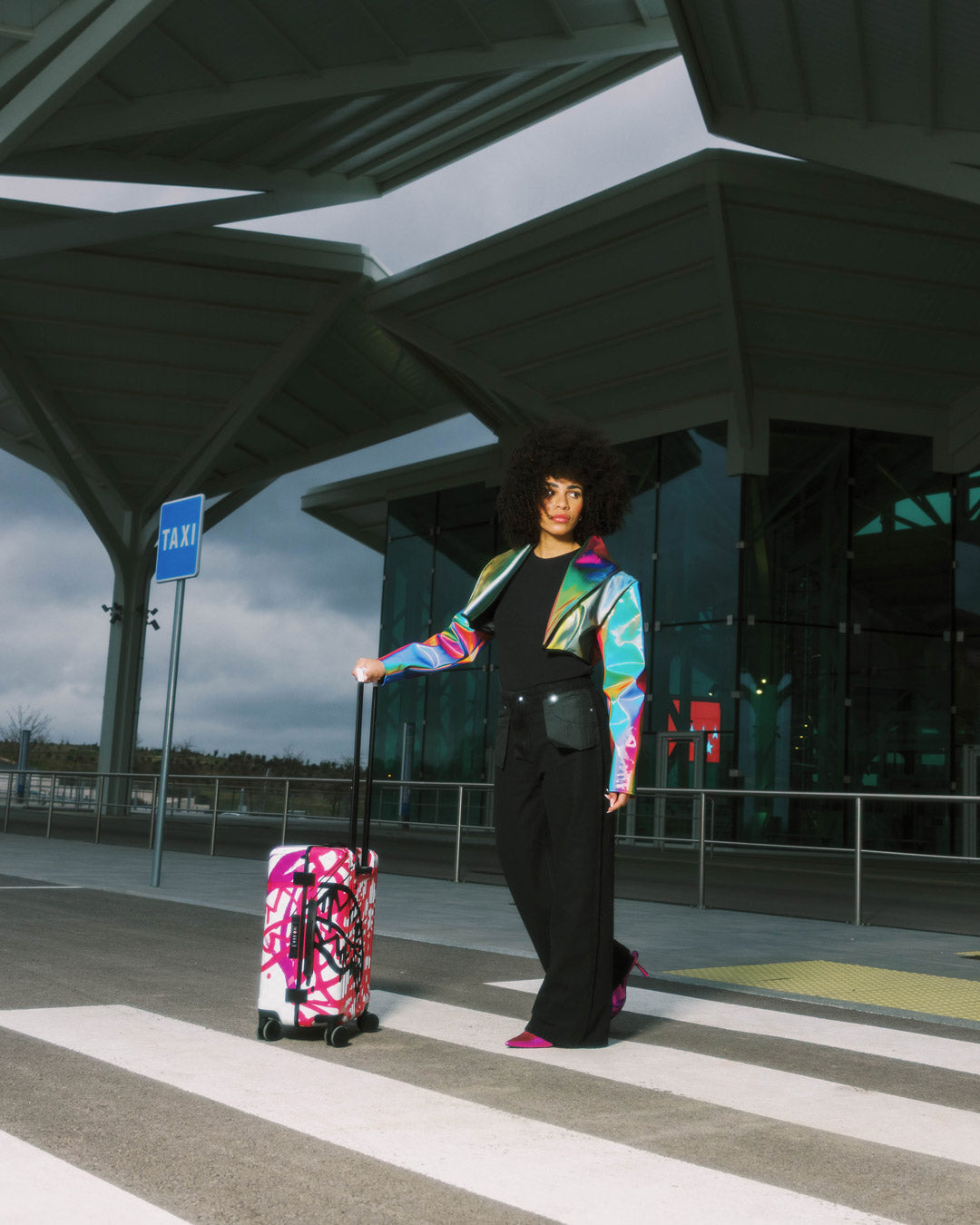 CRASH GRAFF TURBO CARRY-ON LUGGAGE