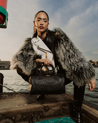 GOLD BRICK DRIP MINI DUFFLE