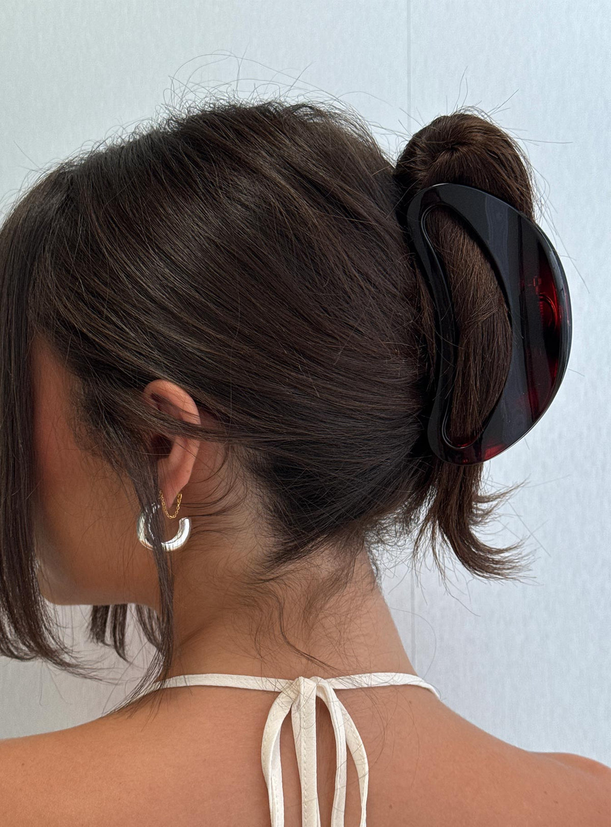 Say My Name Hair Clip Dark Tort