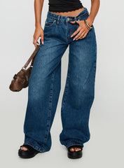 Duster Oversized Jeans Dark Wash
