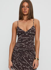 Fellie Cami Top Brown