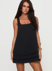 Alanah Mini Dress Black Tall