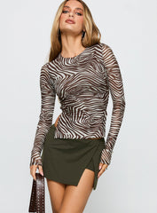 For The Thrill Skort Green