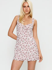 Sweetpea Mini Dress Multi Floral