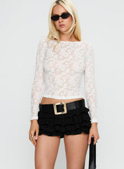 Match Point Mini Skort Onyx