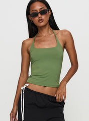 Ezekiel Nylon Top Green