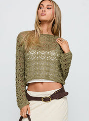 Birdena Sweater Green