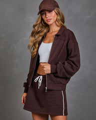 Daily Pace Fleece Full Zip Sweatshirt